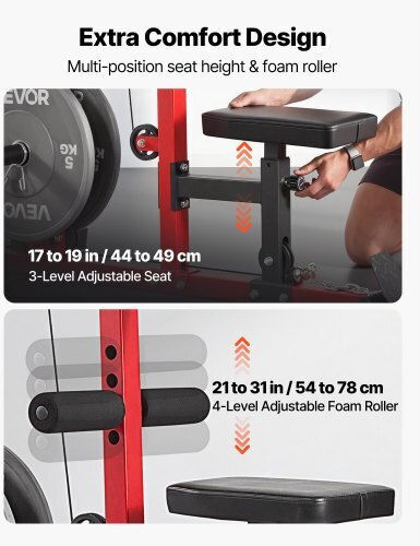 Vevor Multi Gym Equipment with Weights 181kg