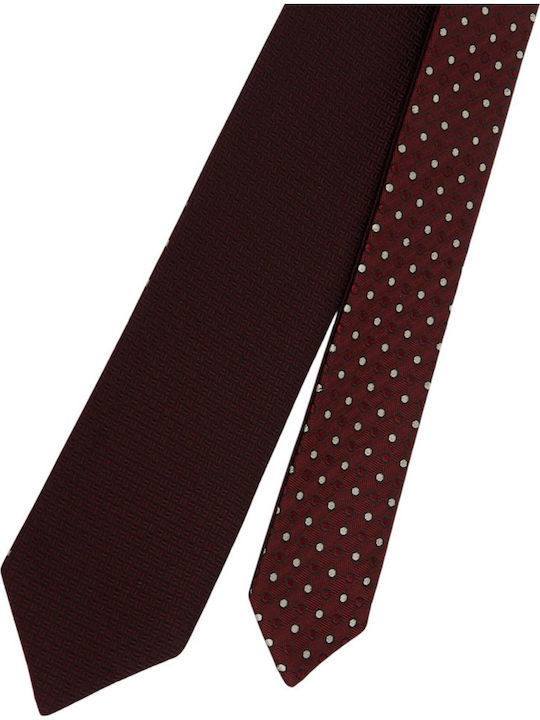 Boss Men's Silk Tie in Burgundy Colour