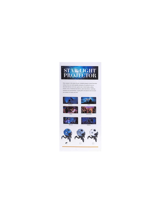 Ballförmiger Projektor Wandprojektion Blau Z-tools Zts8968