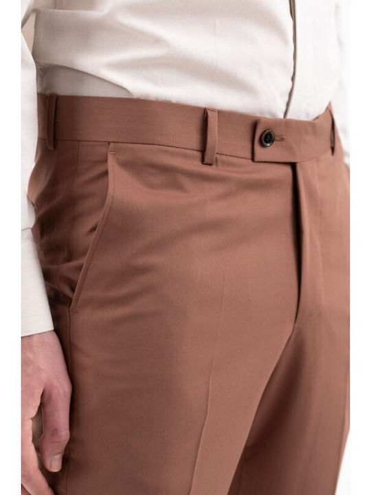 Summer Men's Suit Cinnamon