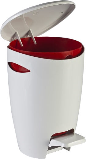 Raki Kunststoff Badezimmer Behälter 5lt Weiß