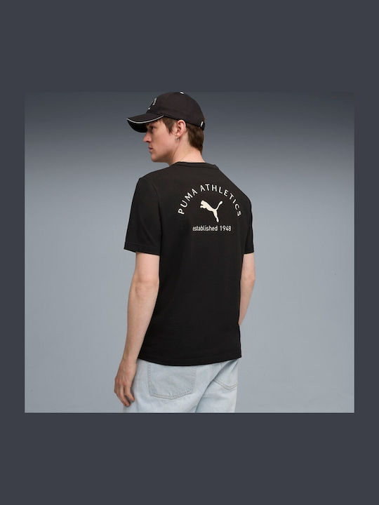 PUMA Class T-shirt Μαύρο