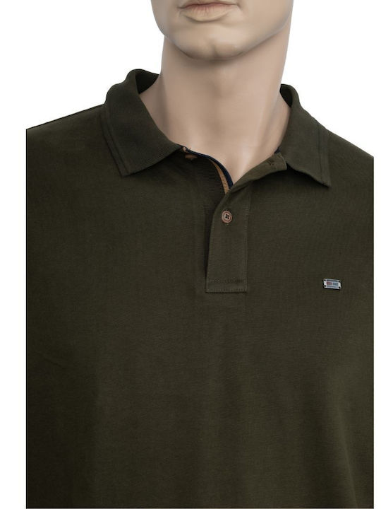 Polo Long Sleeve Blouse Olive