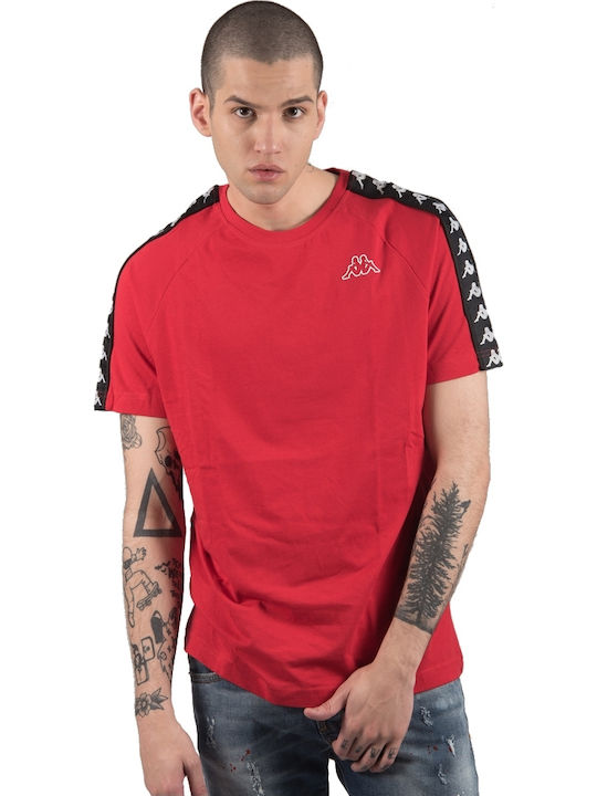 222 Banda Coen Slim Αθλητικό T-shirt Κόκκινο