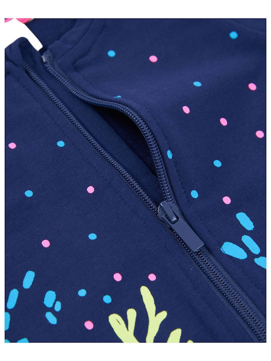 Kids Cardigan Navy Blue