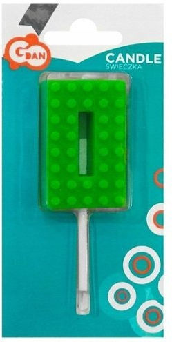 Birthday Candle Blocks Number 1