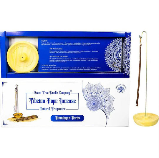 Задайте 10 Бройки Ароматно Въже Билки Хималаи + Изпарител Himalayan Herbs Rope