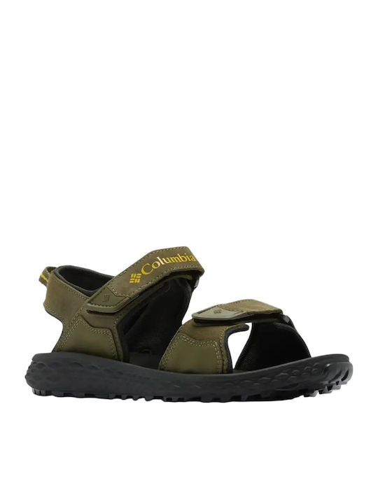 Konos Hiker 2-strap Ανδρικά Σανδάλια σε Πράσινο Χρώμα