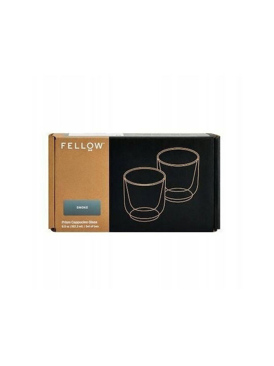 Fellow Ποτήρι Καφέ/Freddo από Γυαλί σε Καφέ Χρώμα 190ml
