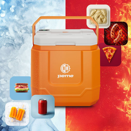 Peme Trip Φορητό Ψυγείο 31.5lt Πορτοκαλί