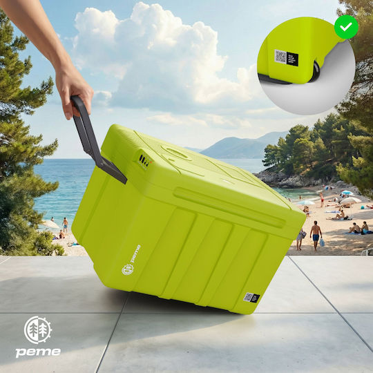 Peme Essential Tragbare Kühlschrank 46,5lt Grüne