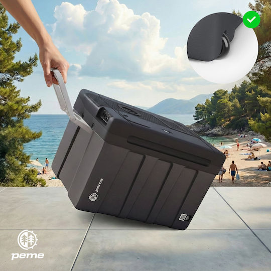 Peme Essential Portable Fridge 46.5L Black