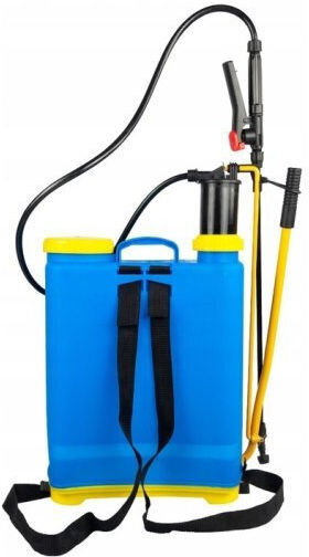Rückenspritze mit Gewicht 16lt 4bar in Blau Farbe