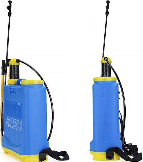 Rückenspritze mit Gewicht 16lt 4bar in Blau Farbe