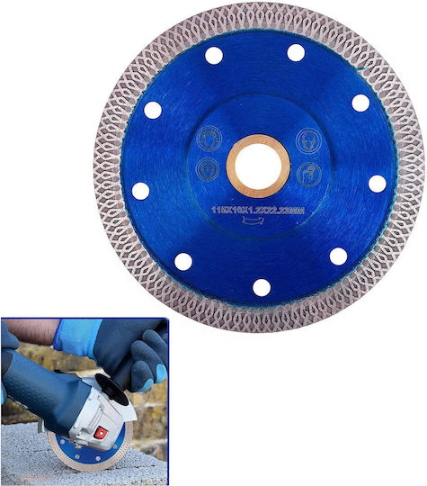 Diamond Schleifscheibe Zola Keramikfliesen Gresie Sinterscheibe Durchmesser 125 Mm 12200 Rpm Blau