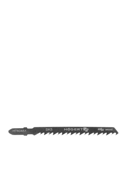 Set 5 Electric Saw Blades Hogert 6tpi 100mm Ht6d651