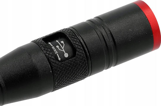Yato Презареждащ се Фенер LED с Максимална Яркост 500lm Flashlight