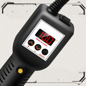 Stație de Lipit cu Aer Cald Zola Temperatură Reglabilă 100-480℃ 700w Debit 120l/min Afișaj Led Mâner Antiderapant Negru Galben
