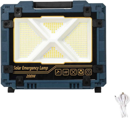 Слънчев Водоустойчив LED Прожектор 200W IP66