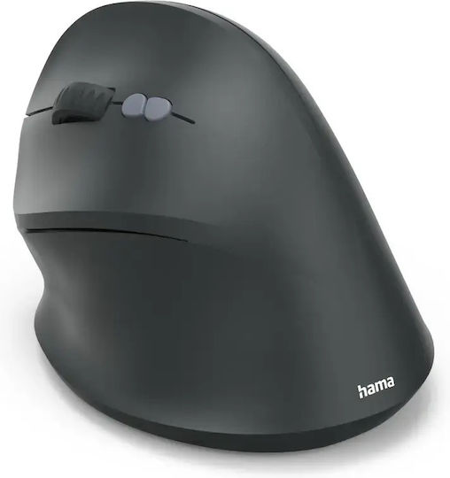 HAMA EWM-500 Безжична Ергономична Мишка за Левичари Черна