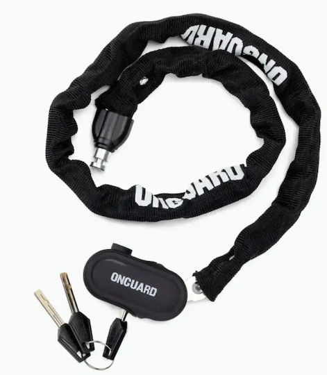 OnGuard Bicycle Cable Lock with Key Black