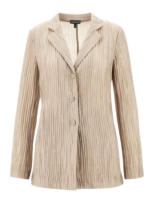 Emporio Armani Women's Beige Blazer