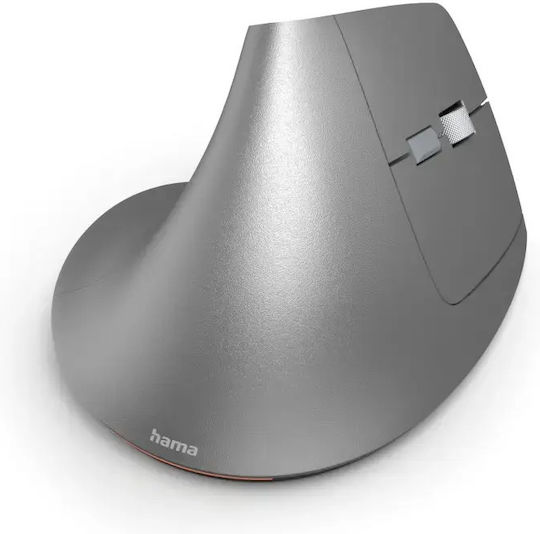 HAMA EWM-700 Ασύρματο Εργονομικό Bluetooth Ποντίκι Γκρι