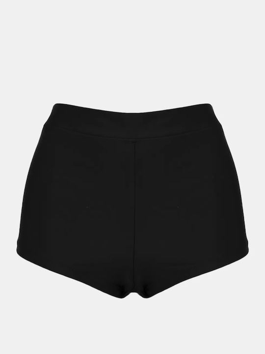 Bikinihosen Slip Hohe Taille Schwarze