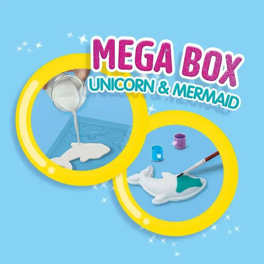 Ses Creative Casting Painting Craft Kit Mega Box Unicorn Mermaid 5+ Years