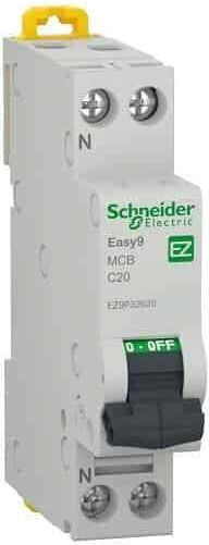 Schneider Автоматична Аварийна Защита 1 Полюс C25 Ext10650