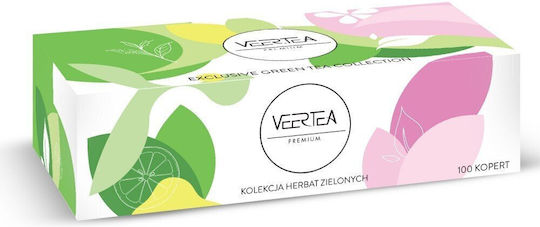 Veertea Colecție Premium de Ceai Verde 100 Plicuri