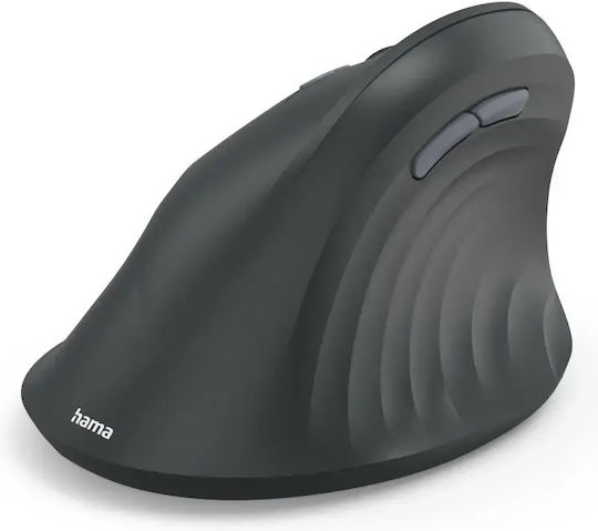 HAMA EWM-600 Mouse Ergonomic Wireless Bluetooth pentru Stângaci Negru