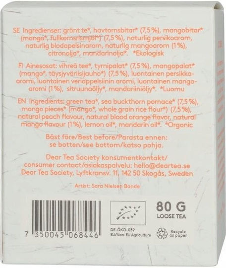 Dear Tea Society Ceai Verde La Plic 80 G