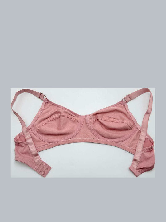 Pink Bras without Padding & without Underwire