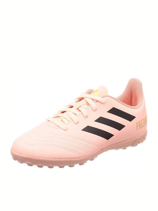 Kids Soccer Cleats Predator Tango 18.4 TF Jr with Turf Pink
