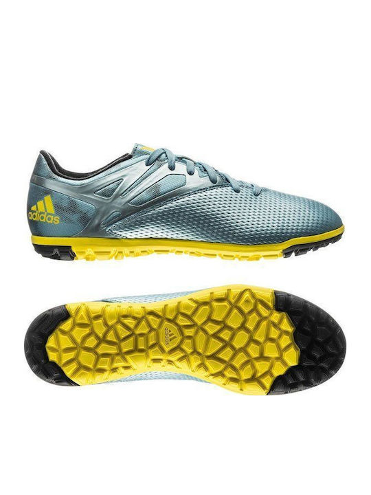 Messi 15.3 Turf Kids Turf Soccer Shoes Gray