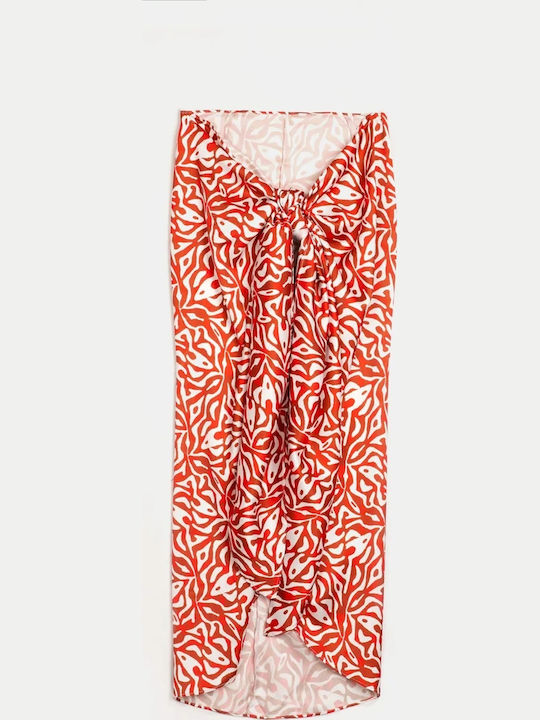 Rock Club Women's Beachwear Red Skirt