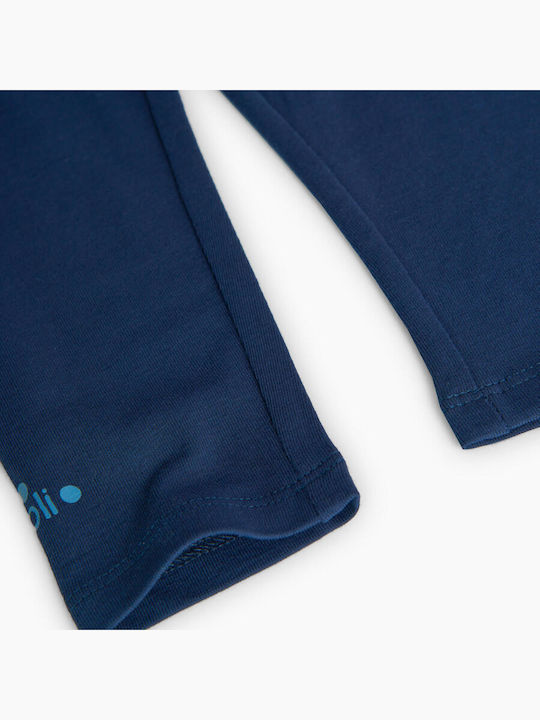 Kinder Leggings Lang Blue
