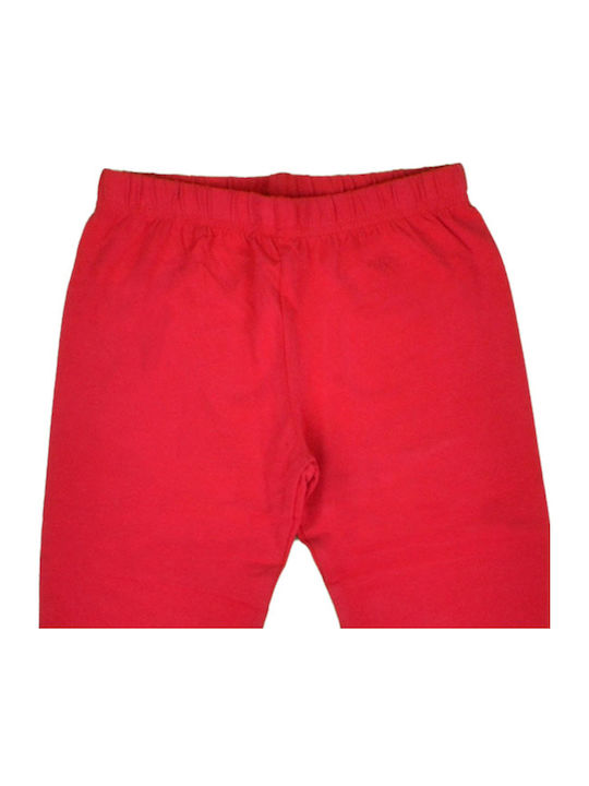 Kinder Leggings Lang Maroon