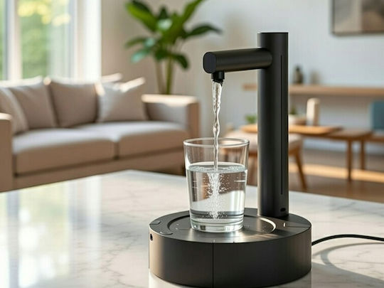 Verk Group Water Pump Kitchen Battery Powered Silicone Length 23cm Silver
