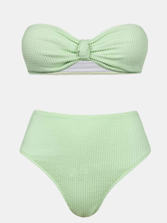 Bikini Set High Waist Green