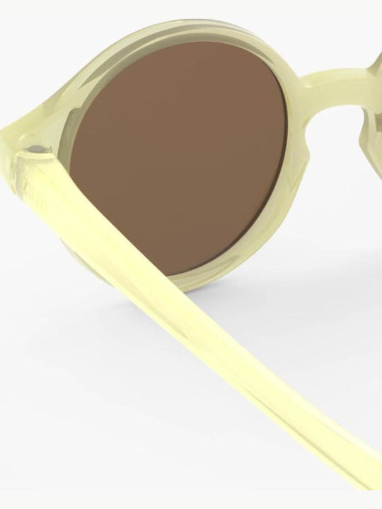 Izipizi #d Στρογγυλά Βρεφικά Γυαλιά Ηλίου με Polarized Φακό Κίτρινα για 0-3 Ετών