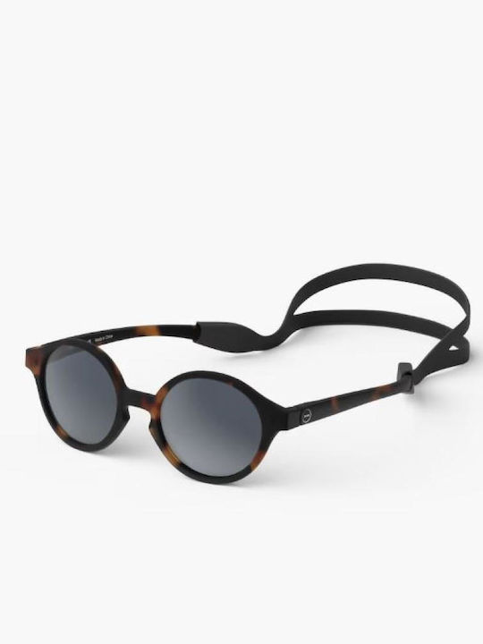 Izipizi Round Baby Sunglasses with Polarized Brown Lens for 0-3 Years
