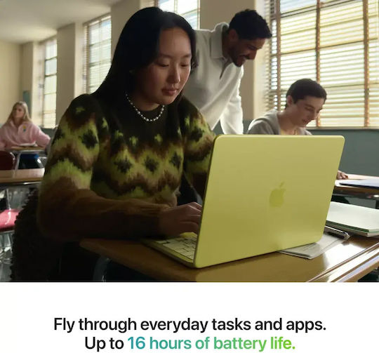 Apple MacBook Neo 13" IPS Retina Display (A18 Pro-6‑Core/8GB/512GB SSD/5‑Core GPU) Indigo (International English Keyboard)