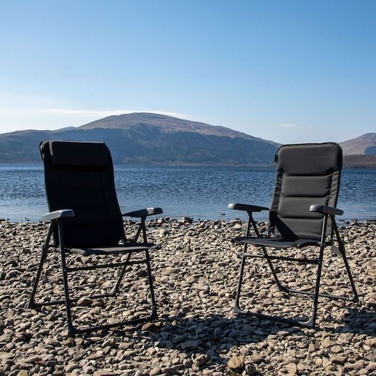 Vango Beach Chair Black 112x65cm