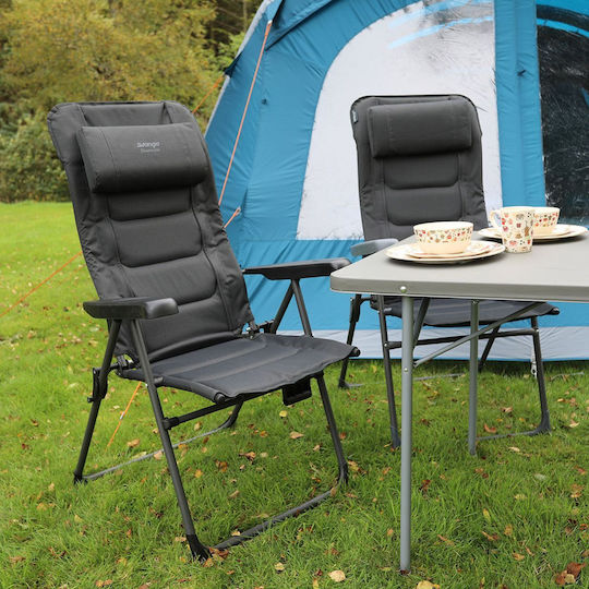 Vango Beach Chair Black 112x65cm