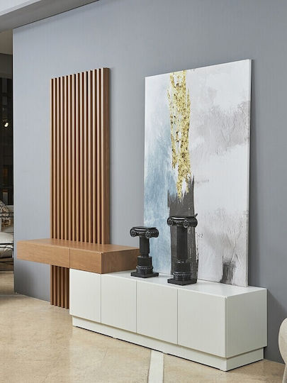Hallway Furniture Light Walnut 130x30x50cm