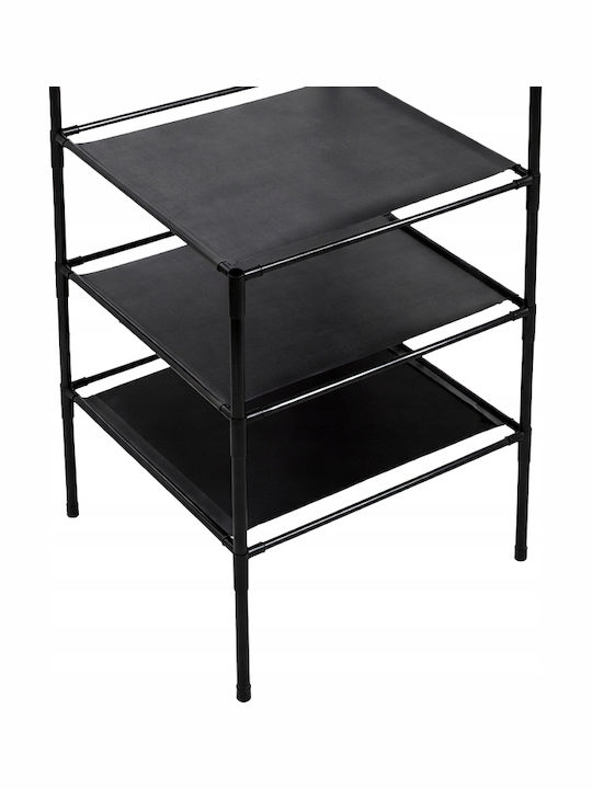 Verk Group Floor Garment Rack Metal Black 174x42cm