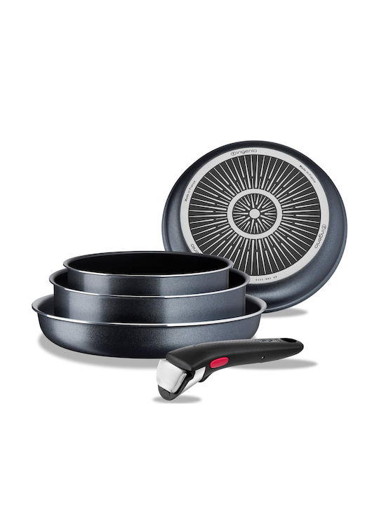 Tefal Ingenio Xl Force Сет Тигани от Алуминий с Керамично Покритие 5 Части