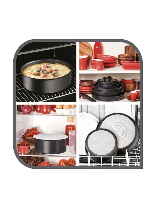 Tefal Ingenio Xl Force Сет Тигани от Алуминий с Керамично Покритие 5 Части